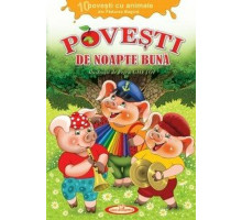 Povesti de noapte buna. Carte cu foi cartonate. Gh*7159