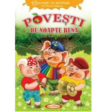 Povesti de noapte buna. Carte cu foi cartonate. Gh*7159