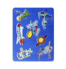 Трафарет детский "Космос" 15,5х20см 2091291419