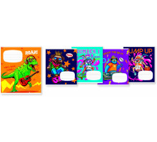 Caiet 12 file matematica Школярик Soft touch+fluor. "Let's have a fun" 012-2962K (30/300/600)