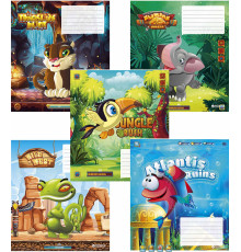 Caiet 12 foi linie Star "Jocurii copii" 012-2475L (30/360)