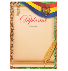 Diploma А4 cu papirus si pana U04 (100)