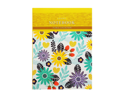 Блокнот A5 (145x197), 80л, клетка, интегр.обл., микрорельеф, FR*2099 (4/32)