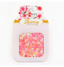 Микро-пайетки "Floral mix" 12гр., 741485