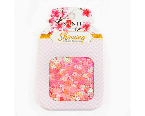 Микро-пайетки "Floral mix" 12гр., 741485 Микро-пайетки "Floral mix" 12гр., 741485