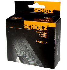 Скобы д-степлера 23/17 1000шт Scholz 4764