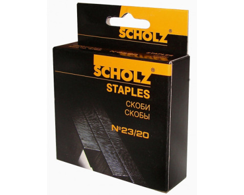 Скобы д-степлера 23/20 1000шт Scholz 4765 Скобы д-степлера 23/20 1000шт Scholz 4765