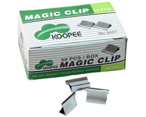 Clipse p/u distribuitor de birou 10*3mm 50buc.