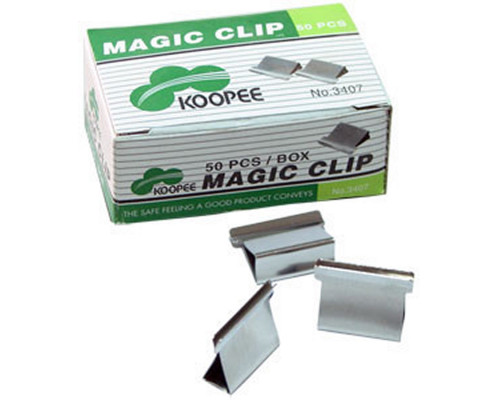 Clipse p/u distribuitor de birou 15*5mm 50buc.