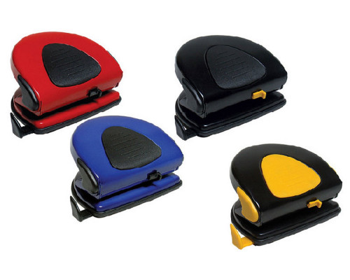 Дырокол 8см 20л. красный Scholz 4319 (12)