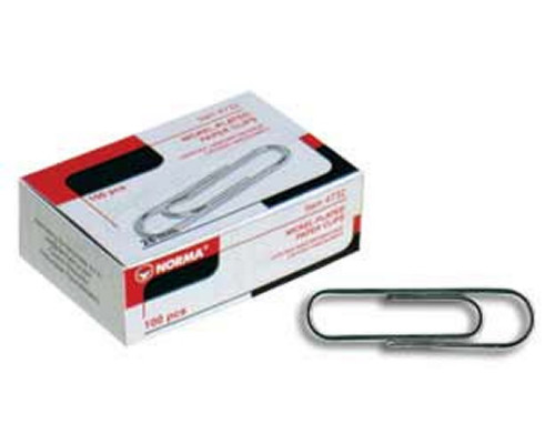 Скрепки 28mm 100buc прямые, 4733 Norma (10/250)