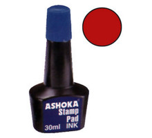 Краска штемпельная Ashoka 30ml красная