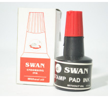 Cerneala p/u stampila Swan rosu (12)(288)