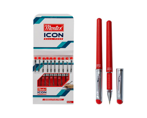 Pix cu bila rosu, ICON, Montex (10/100/1200) Pix cu bila rosu, ICON, Montex (10/100/1200)