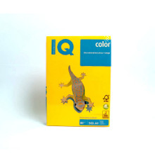 Бумага A4 ярко-желтая "IQ-Color"80g/m, 500л, SY40