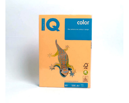 Бумага А4 золотистая "IQ-Color"80g/m2, 500л, GO22