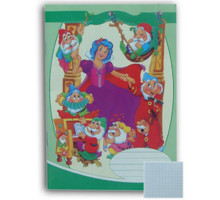 Тетрадь евро 24листов клетка, галерия, P*0506 (80)