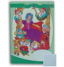 Тетрадь евро 24листов клетка, галерия, P*0506 (80)