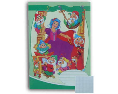 Тетрадь евро 24листов клетка, галерия, P*0506 (80)