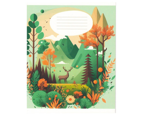 Caiet 24 file linie, Lux, M*4996 (10/200)