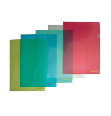 Mapa unghi,plastic A4, 180 mk., Scholz 01310 rosie (10)