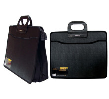 Папка-портфель В4 3+1 отделений Scholz 5244 чёрный(12/48)