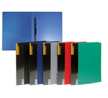 Папка скорошиватель пластиковая А4 Scholz 04500 красная (20)