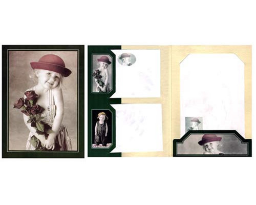 Набор бумаги и 6 конвертов для писем