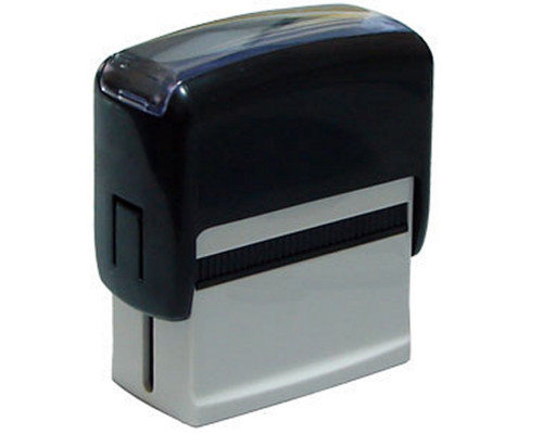 Stampila Lily 608 neagra (baza adeziva 55*20mm.)