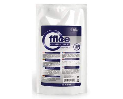 Влажные салфетки чистящие 100 шт FO11302 (12)