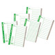 62205 Indexuri plastic A4, numerotate (1-15) FO20405