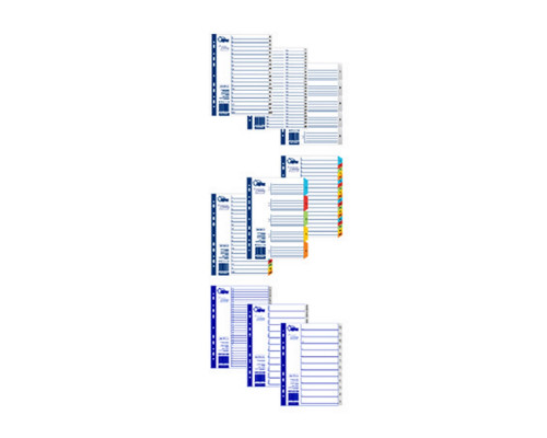 Indexuri plastic A4, litere (А-Я) FO20412(10/100) Indexuri plastic A4, litere (А-Я) FO20412(10/100)