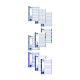 Indexuri plastic A4, litere (А-Я) FO20412(10/100)