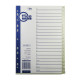 Indexuri plastic A4, litere (А-Я) FO20412(10/100)