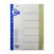 Indexuri plastic A4, numerotate 1-6 MAXI FO20450 (10/250)