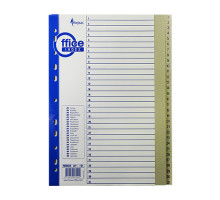 Indexuri plastic A4, numerotate 1-31 MAXI FO20454 (10/50)