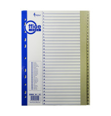 Indexuri plastic A4, numerotate 1-31 MAXI FO20454 (10/50)