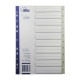 Indexuri plastic A4, numerotate (10-1) FO20473(10/125)