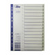 Indexuri plastic A4, numerotate (15-1) FO20474(10/125)