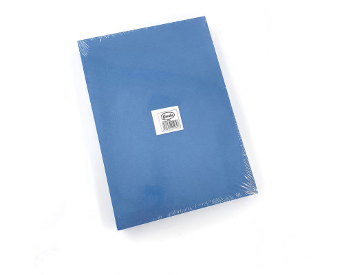 Coperta p/u brosurare, imitatie piele albastru, A4 230gr/m2 FOROFIS 91484 (10)