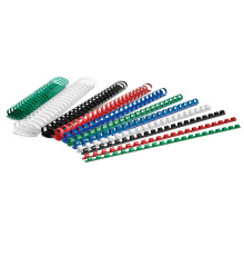 Spirala plastic 6mm 25 file albastra FO95063 (100/20)