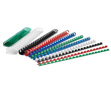 Spirala plastic 6mm 25 file albastra FO95063 (100/20)