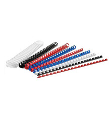 Spirala plastic 20mm 175 file neagra (100buc) FO95202