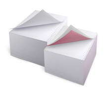 Hirtie p-u imprimanta cu perforatie, 4 straturi, color 15/210/15 450foi FO40606