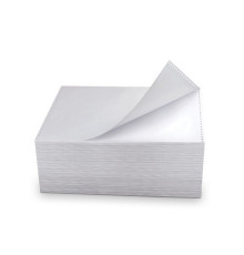 Hirtie p/u printer, cu perforatie, 1 strat, alba 15 /390/15 2000 file FO40614