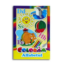 Privim si coloram. Alfabetul. N*2659 (16,5X24)