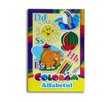 Privim si coloram. Alfabetul. N*2659 (16,5X24)