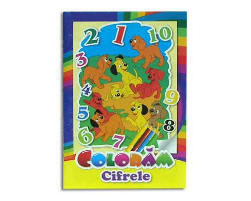 Privim si Coloram. Cifrele N*2789 (16,5X24) Privim si Coloram. Cifrele N*2789 (16,5X24)