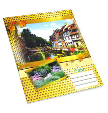 Caiet 24 file coperta carton linie P*1381 (100)