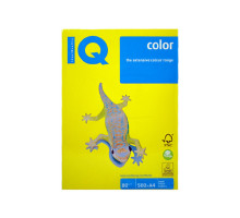 Бумага А4 канареечно-желтая "IQ-Color"80g/m2, 500л, CY39